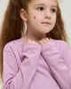 Пижама Nicoletta для девочки со штанами Интерлок - Бемби 95209-Суха троянда-152 - изображение 4