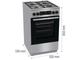 Кухонна плита Gorenje - GKS 5C70 HXF - зображення 2