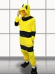 Чоловічі кігурумі дорослий та підлітковий Kigurumi Бджола Оса Жовто-чорна M 155-165 см (1046/2) - зображення 1
