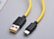 Кабель Data Cable Fast Charging 27W / 3A 1m USB на Type-C / USB-C для Realme (yellow) - зображення 7