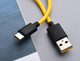 Кабель Data Cable Fast Charging 27W / 3A 1m USB на Type-C / USB-C для Realme (yellow) - зображення 8