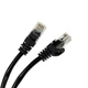 Патч-корд мережевий гігабітний Trinix UTP, RJ-45, CAT.5 1m Black (73-00612) - зображення 2