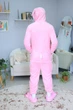 Пижама Кигуруми My Kigu Мужская Кролик Заєц Розовый размер L 165-175 см (21053411) - изображение 7