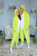 Пижама кигуруми My Kigu Женская Жабка Лягушка Салатовая размер XL 175-185 см (108841) - изображение 10