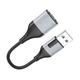 Звуковая карта адаптер BOROFONE BV19 Creator 2-in-1 external sound card for headset USB to 3.5mm Black - изображение 4