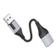 Звуковая карта адаптер BOROFONE BV19 Creator 2-in-1 external sound card for headset USB to 3.5mm Black - изображение 6