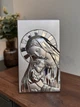 Серебряная икона Матерь Божья с Иисусиком (35G35412) 23x37 см - изображение 4