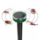 Ультразвуковий відлякувач диких тварин гризунів 2 шт Solar Rodent Repeller - зображення 1
