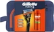 Zestaw upominkowy Gillette Fusion5 Maszynka do golenia dla mężczyzn z 4 wymiennymi wkładami + Żel do golenia 200 ml + Kosmetyczka (8700216534246) - obraz 2