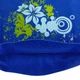 Шапочка для плавання для довгого волосся dark blue flowers SVN-1345 - изображение 2