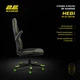 Игровое кресло 2E Gaming HEBI Black/Green (2E-GC-HEB-BK) - изображение 16