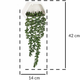 Sztuczne kwiaty Atmosphera na ścianę sukulent wiszący zielone (3560234537415) - obraz 4