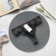 Стринги женские Ouno 3906 в рубчик, Черные L/XL - изображение 1
