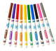 Набор фломастеров Crayola Ultra Clean Classic Washable Markers тонкие 10 шт - изображение 2