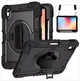 Чохол Carbon Armor Tablet на Apple iPad Mini 6 2021 (8.3") / чохол для планшета з ремінцем в комплекті / (чорний) - зображення 2