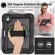 Чохол Carbon Armor Tablet на Apple iPad Mini 6 2021 (8.3") / чохол для планшета з ремінцем в комплекті / (чорний) - зображення 7