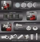 Електрична мясорубка Rainberg RB-2270 3800вт червона 3 в 1 соковитискач овощерізка - изображение 3