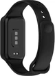 Ремешок силиконовый MRK для Mi Smart Band 8 Active / Redmi Smart Band 2 Черный (mrk3767) - изображение 2