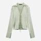 Рубашка женская Zara 3067/515 XS Мятная (03067051512019) - изображение 5