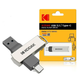 Флешка Kodak K273 128Gb 2 в1 USB 3.2 + Type-C OTG - изображение 2