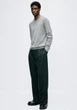 Чоловічий джемпер Slim fit H&M (57655) S Сірий - изображение 2