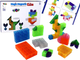 Klocki magnetyczne LEAN Toys Magic Cubes Magnetic 88 elementów (5905679071281) - obraz 1