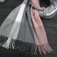 Комплект жіночий зимовий ангора з вовною на флісі (шапка+шарф) ODYSSEY 57-60 см Пудра 12977 - 1121 - зображення 4
