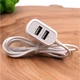 Мережевий зарядний пристрій 2 USB + MicroUSB Remax RP-U22 - зображення 2