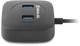 USB-хаб Real-El CQ-407 4xUSB-A 3.0 Чорний (4743304102020) - зображення 3