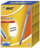 Набір кулькових ручок BIC Round Stic Сині 60 шт (3086123256378) - зображення 1