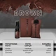 Автомобільний ароматизатор Hurricane Brown Standart Set Mirror - изображение 2