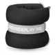 Обважнювачі-манжети для ніг та рук PowerPlay PP-4349 Ankle/Wrist Weights (2шт.*1 kg) (пара) Чорні - зображення 4