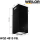 Витяжка острівна Weilor WQS 4815 FBL - изображение 12