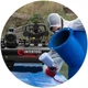 Компресор Intertool 200 л 7.5 кВт трициліндровий масляний ремінний привід 1050 л/хв 10 бар 2 виходи (000047654) - зображення 11
