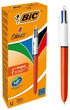 Zestaw długopisów kulkowych BIC 4 Colors Original Fine 12 szt (3086123233843) - obraz 1