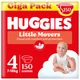 Подгузники Huggies Little Movers Giga Размер 4 7-18 кг 150 шт (5029053583402) - изображение 1