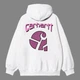 Худи унисекс с рисунком частиц логотипа Carhartt размер M белого цвета - изображение 3