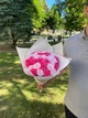 Букет из мыльных роз 35 шт микс розовый, подарочный букет роз из мыла для девушки, жены, мамы, дочки, сестры - изображение 2