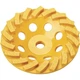 Чашка шлифовальная DeWALT алмазная EXTREME Turbo, по бетону 125мм х М14 (DT3797) - изображение 2