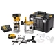 Фрезер DeWALT 18В XR Li-lon, безщітковий, 16000-25500 об/хв, цанга 6-8мм, 2x5Ah, TSTAK (DCW604P2) - зображення 2