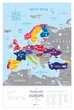 Скретч-карта Европы 1DEA.me Travel Map Silver (SE) - изображение 4