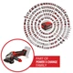 Шліфувальна машина Einhell TE-AG 18/115-2 Li - Solo PXC 18В, 115мм, 8500об/хв, 1.7кг (без АКБ та ЗП) (4431166) - зображення 6