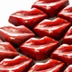 Форма для шоколада Chocolate World Губи з гранями 42 x 21,5 x 15 мм 8,5 г x 21 шт (1937 CW) - изображение 2