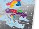 Скретч-карта Европы 1DEA.me Travel Map Silver (SE) - изображение 15