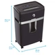 Уничтожитель документов HP PRO SHREDDER 12MC (2814) (864884) - изображение 8