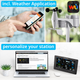 Метеостанция домашняя Bresser WIFI ClearView Weather Center 7-in-1 Sensor (7002586) - изображение 4