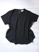 Блузка женская Oversize однотонная Only Черная 12875 3XL (52) - изображение 6