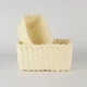 Корзина плетеная MBM HOME TH-34 M WHITE белая - изображение 3