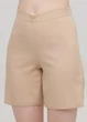 Бежевые женские шорты с высокой посадкой Подіум 28510-BEIGE S Бежевый - изображение 3