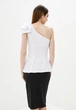 Женский костюм блуза с бантиком + юбка миди Подіум Bow 27928-WHITE S Белый - изображение 3